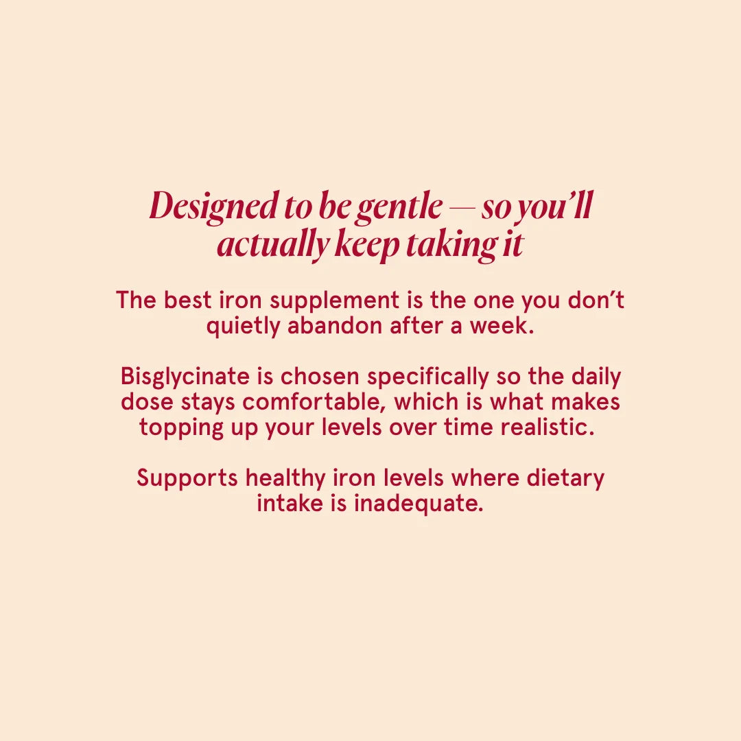 Naternal Vitamins IronBiotic Iron | The Female Edit